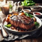 perfect char grilled angus steak