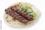 shish kofte kofta tikka flat bread wrap