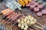 Traditional thai street food