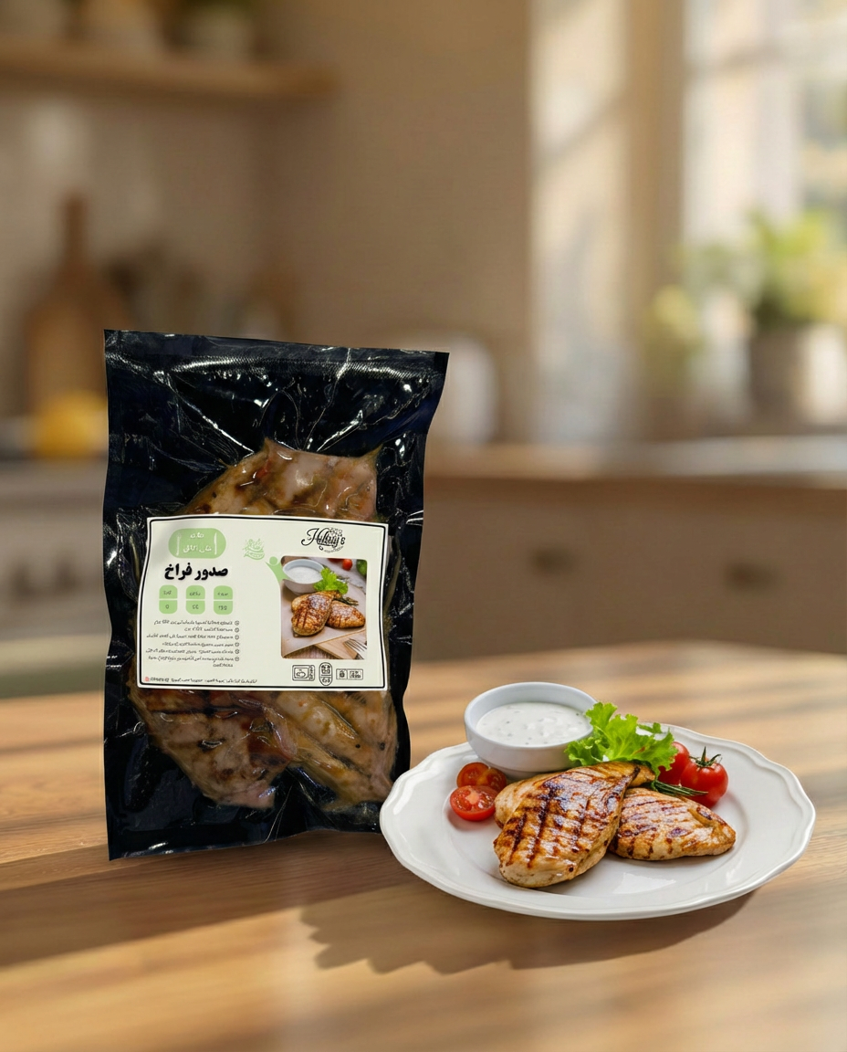 RTE-B-04 2 or 3 Whole Boneless Chicken Breasts skin on ( ±375 g ). - Image 1