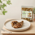 Marinated Boneless Whole Steak Chicken Thighs (4–6 thighs) Net Weight: ±1250g in a vacuum-sealed pack