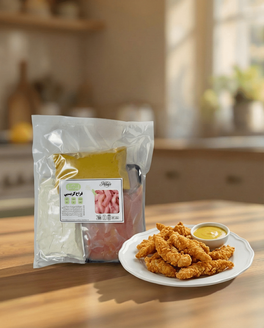 RTC-B-11 Chicken Crisp Net Weight (±1000 g )+Free crispy mix & marinade packs Packaging - Image 1