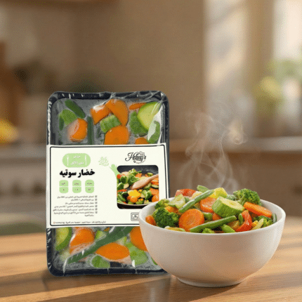 mixed seasonal vegetable sauté, (±500 g) (serves 2).