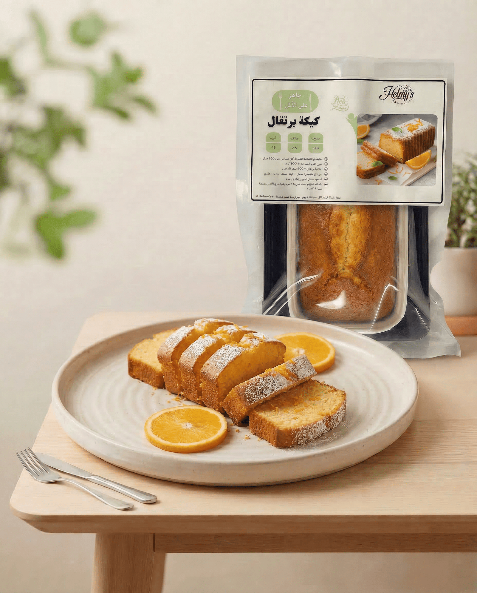 orang4 Helmy’s Orange Cake, ( ±500 g ) (serves 2–3). - Image 1