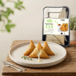 Frozen Mozzarella Cheese Sambousek ±400 g 16 pieces