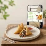 Frozen Egyptian Shawarma Sambousek  ±500 g  16 pieces
